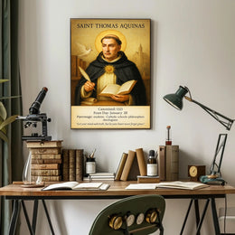 Saint Thomas Aquinas Poster PosterGoat