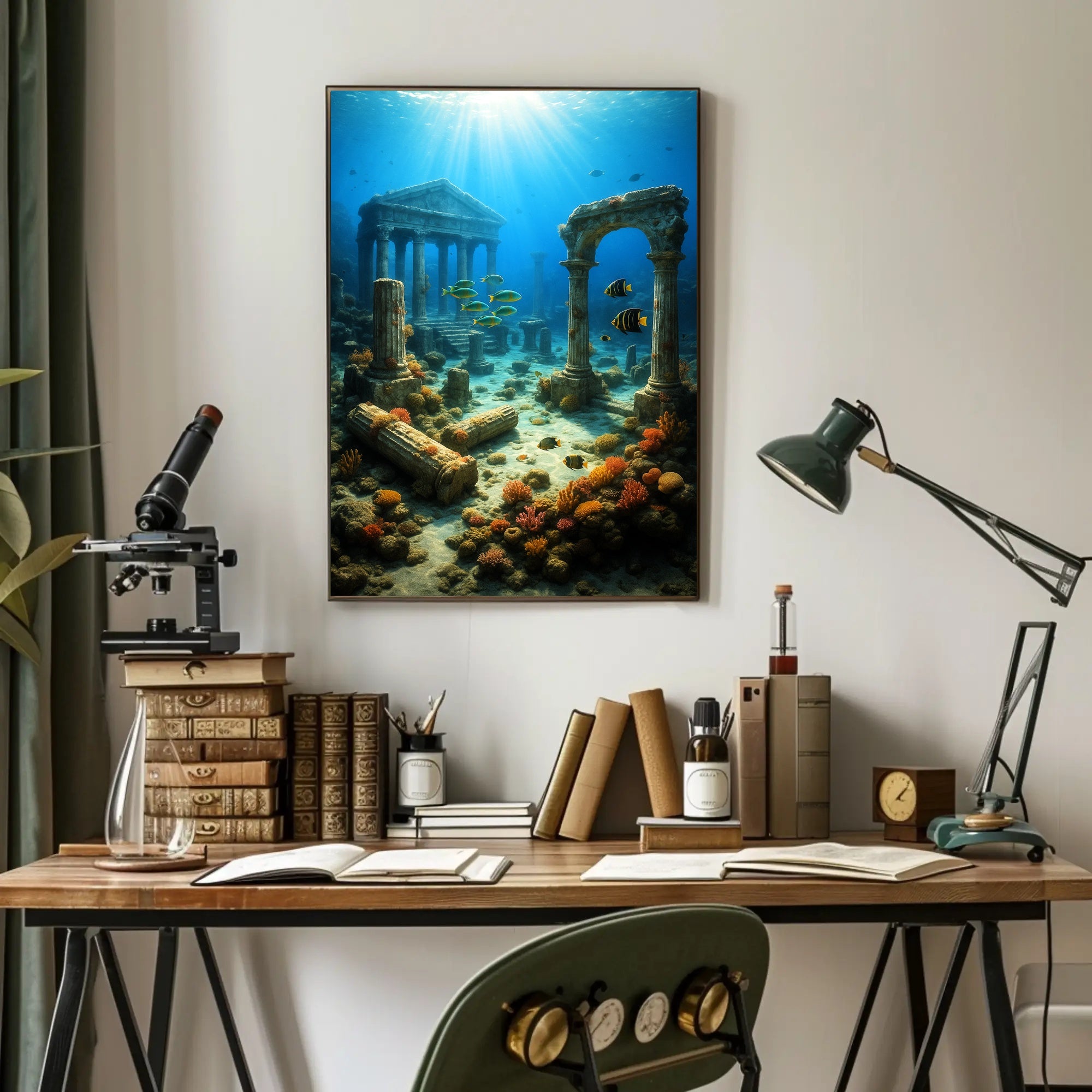Lost City Under the Sea Poster PosterGoat