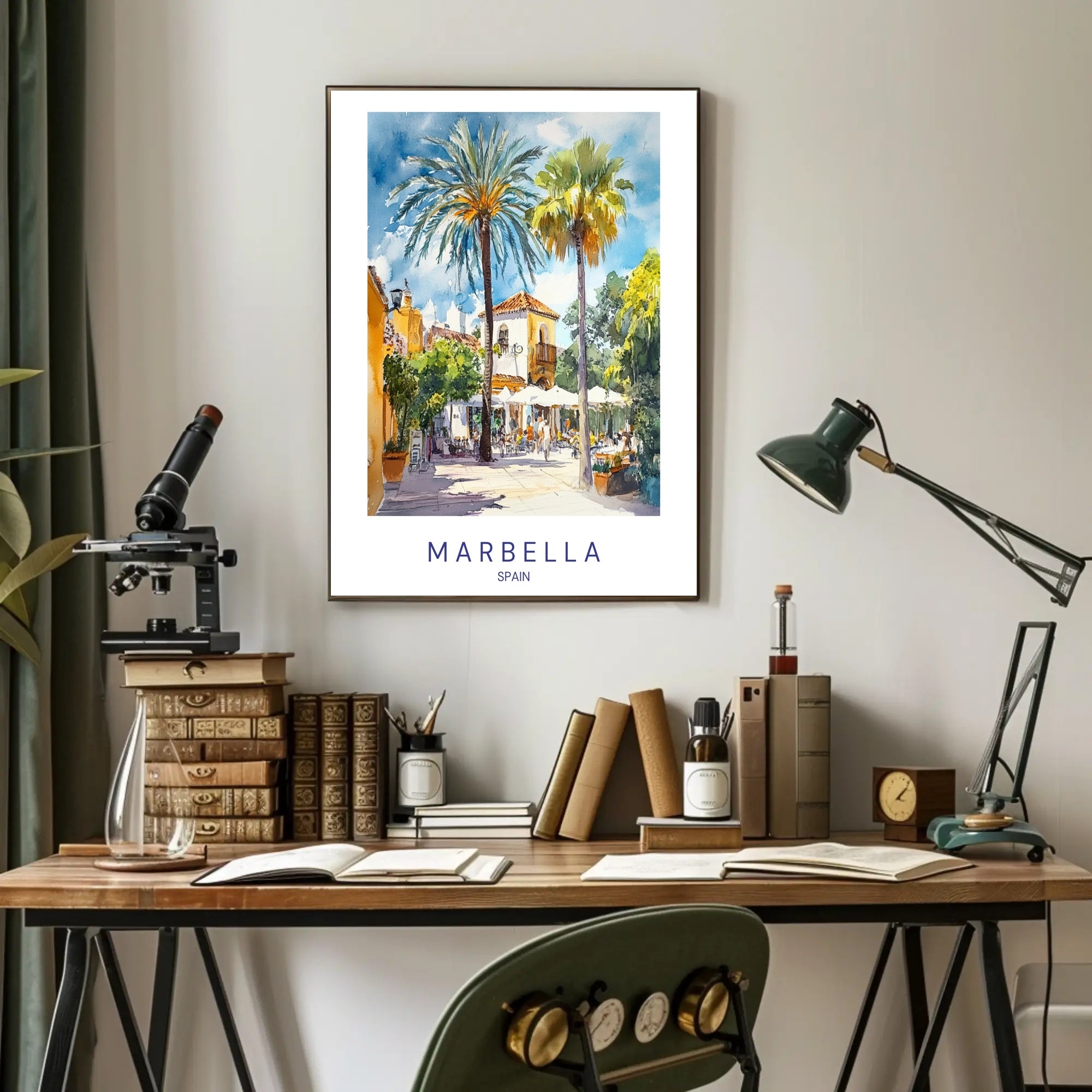 Marbella Charm Poster PosterGoat