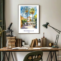 Marbella Charm Poster PosterGoat