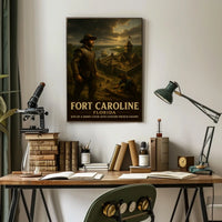 Fort Caroline 16Th-Century French Poster