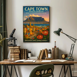 Discover Cape Towns Magic Poster