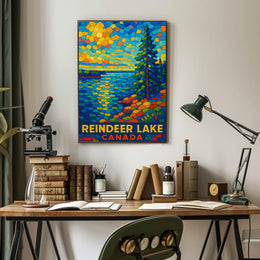Reindeer Lake, Canada Poster