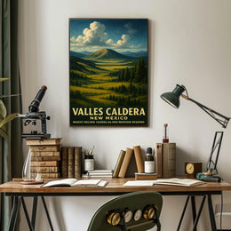 Valles Caldera New Mexico Poster