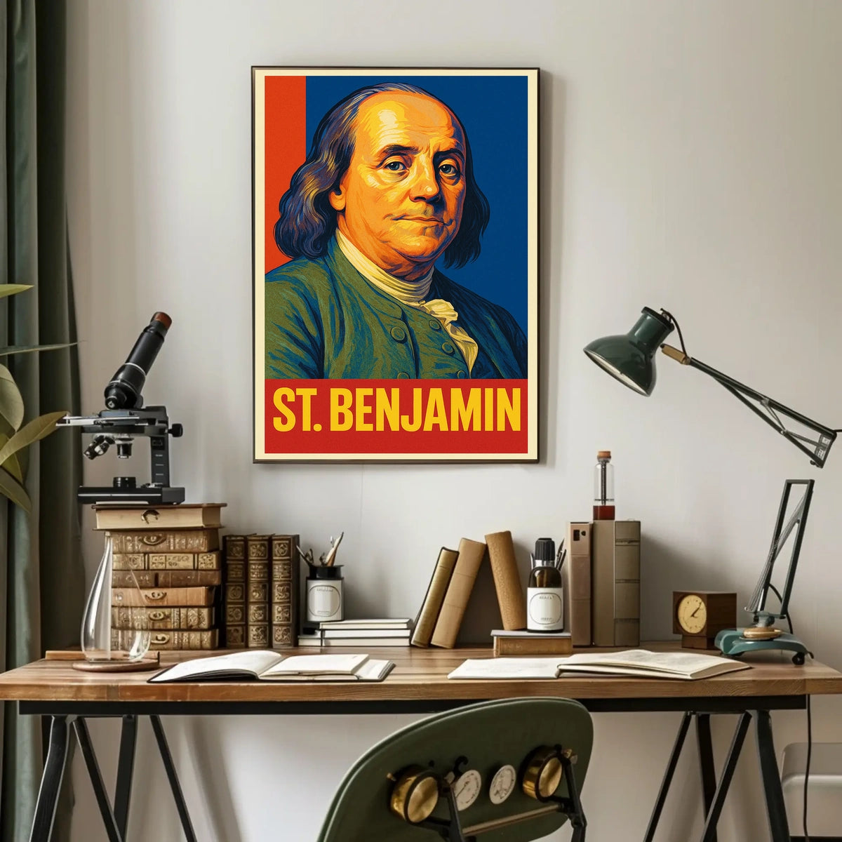 St. Benjamin Poster
