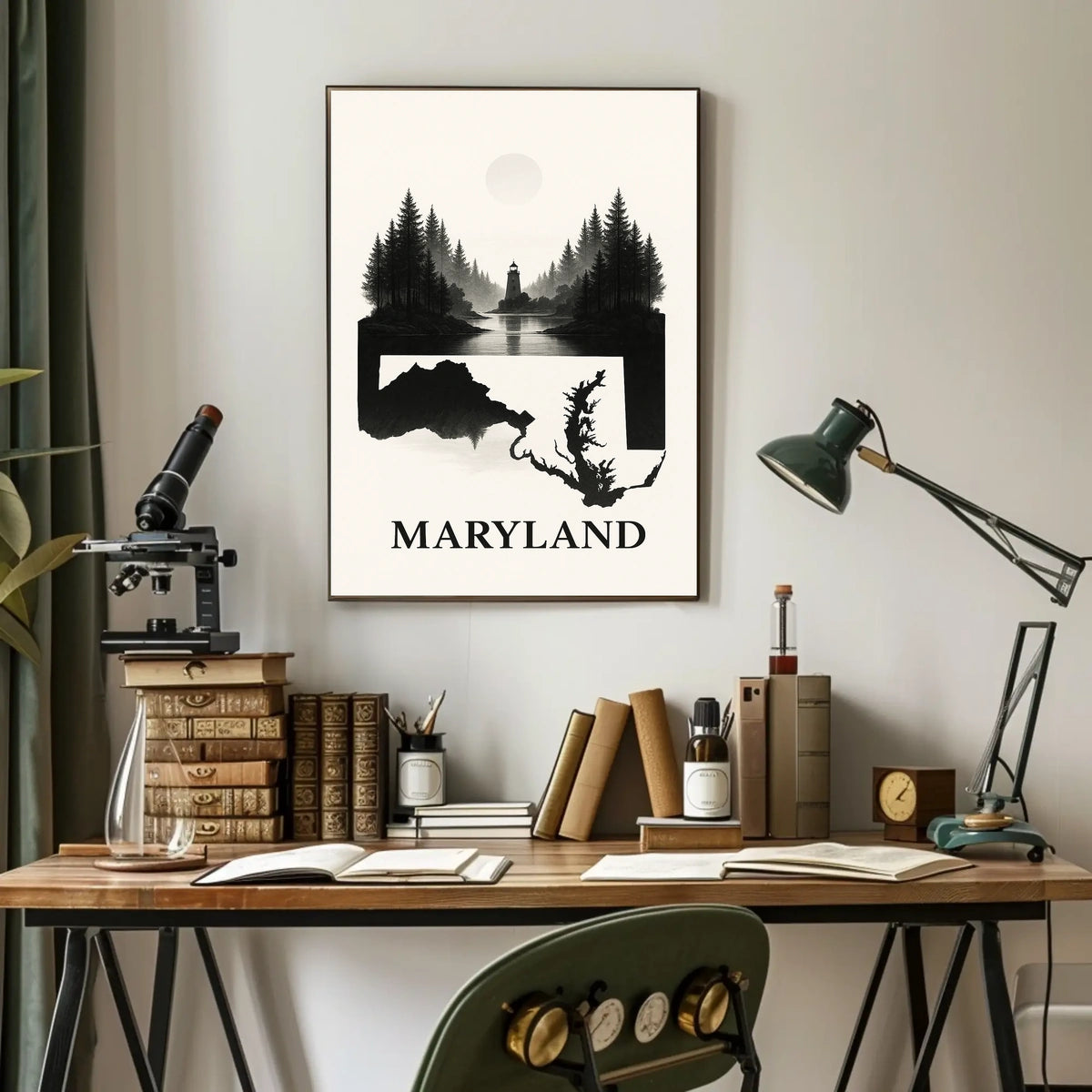 Maryland Scenic Poster