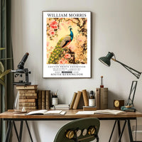 Cotton Prints Exhibition Peacock Poster Cultural or Heritage Poster