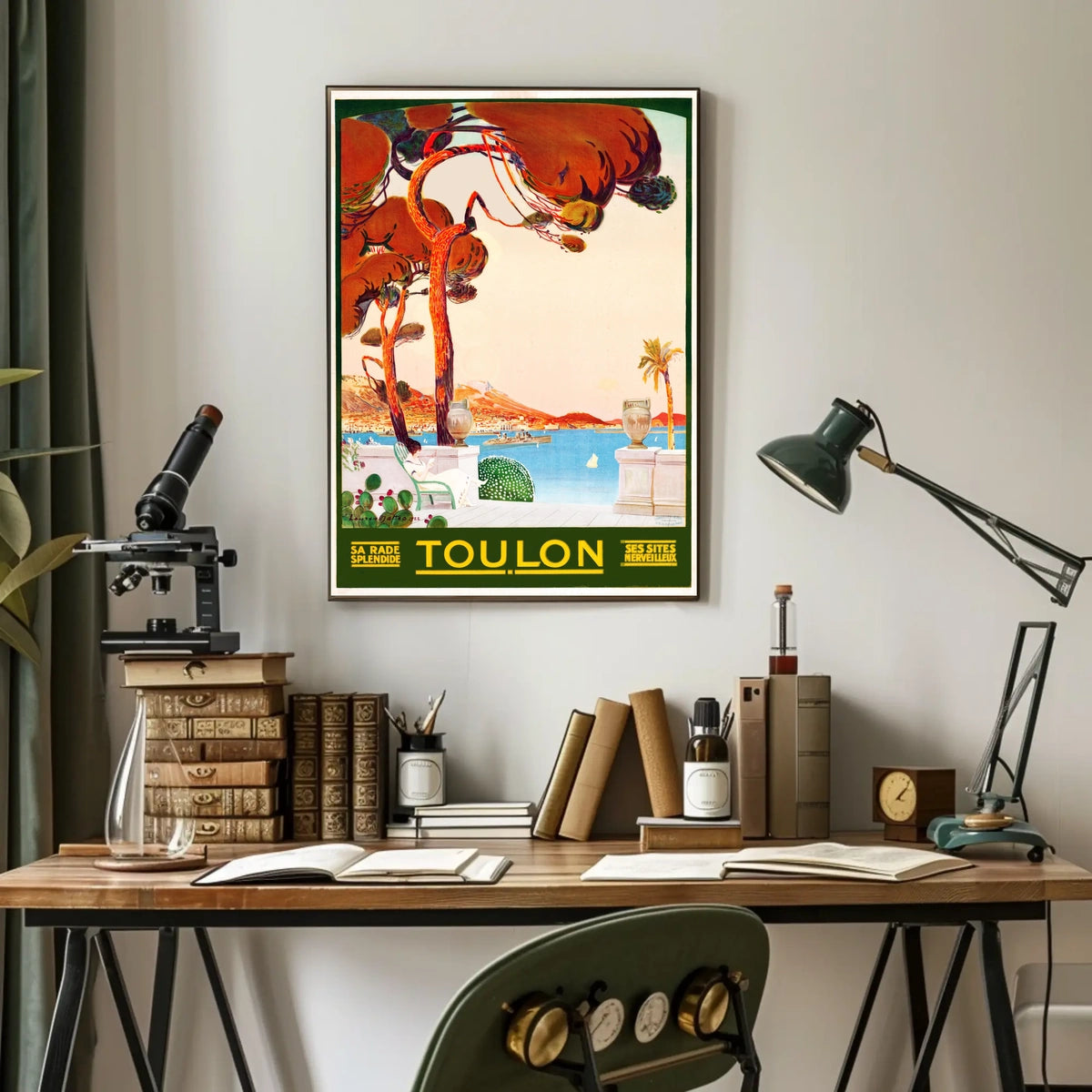 Toulon Sa Rade Splendide Poster
