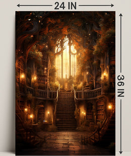 Enchanted Library Poster