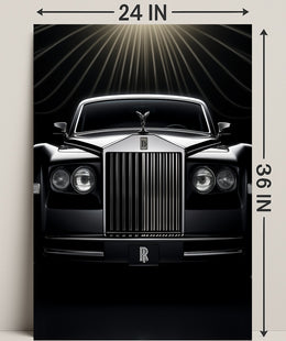 Elegance On Wheels Poster