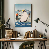 Winter Sports In Turin Poster