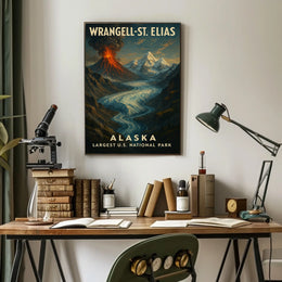 Wrangell-St. Elias National Park Poster