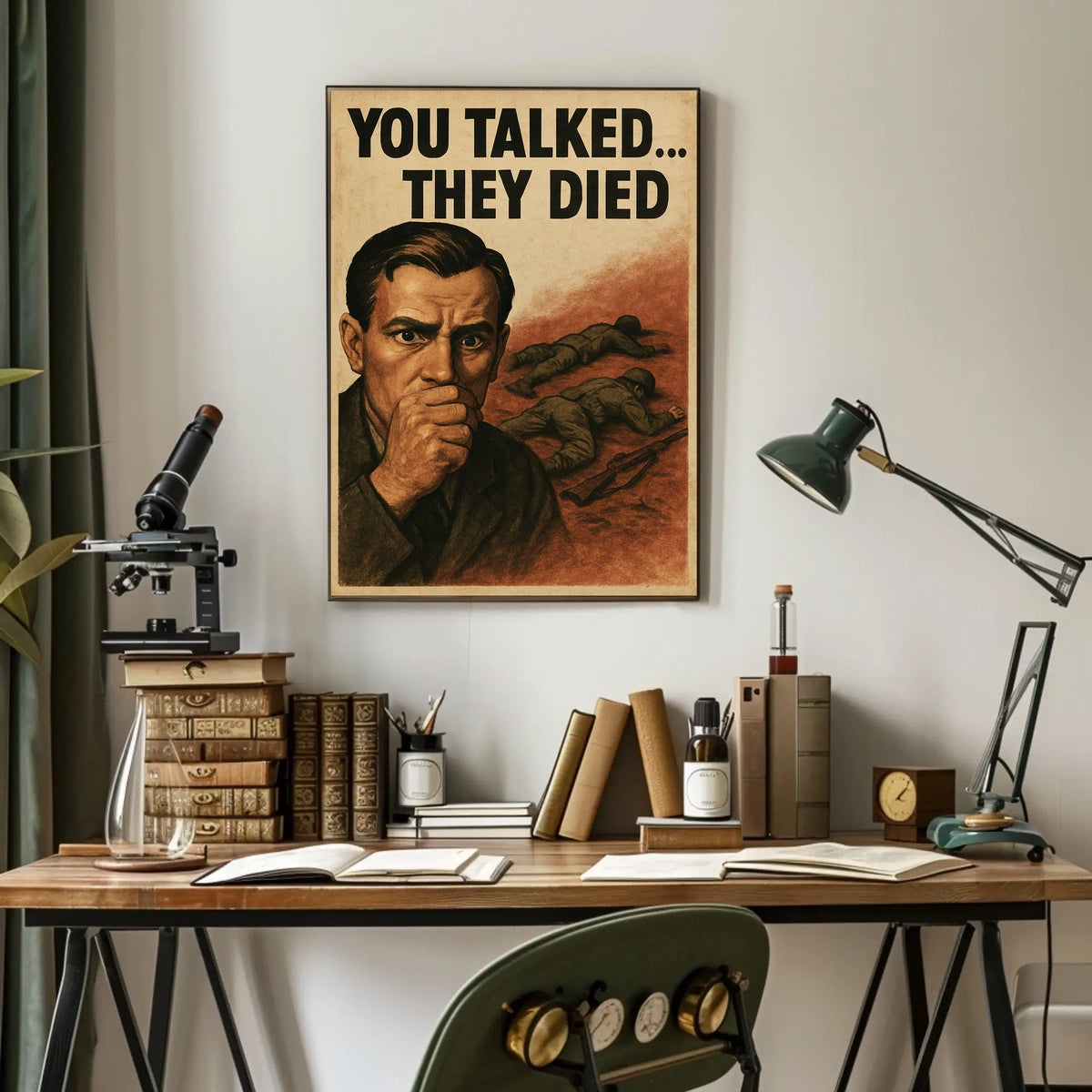 You Talked... They Died Poster
