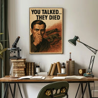 You Talked... They Died Poster