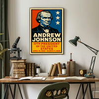 Andrew Johnson 17th President Poster
