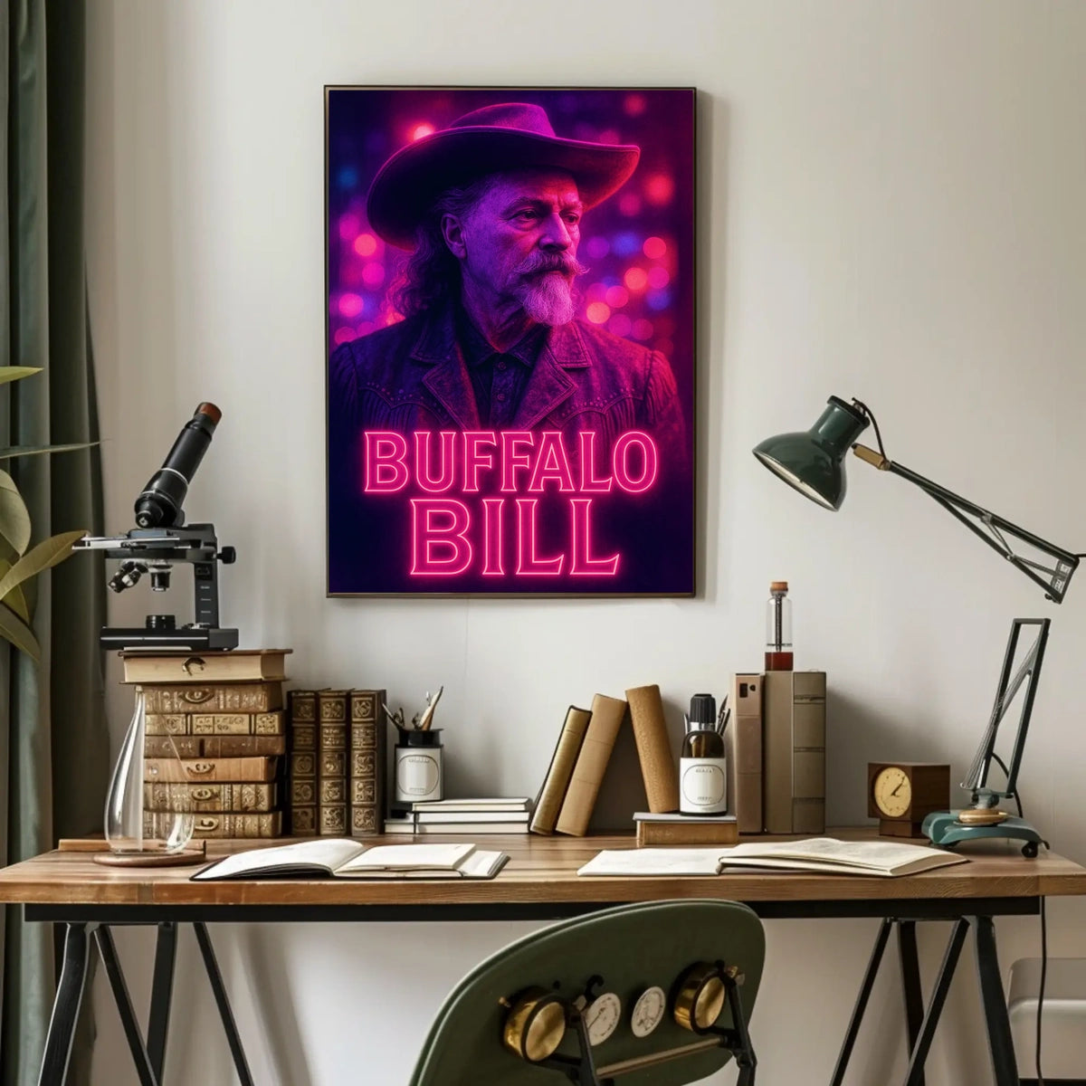 Buffalo Bill Western Heritage Historical or Presidential Poster