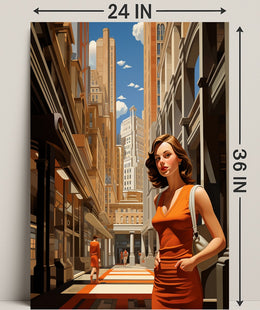 Urban Elegance Poster PosterGoat