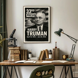 Harry S. Truman 33rd President Poster