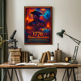 1776 Rebellion and Independence Historical or Presidential Poster