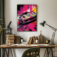 Vibrant Speed Poster