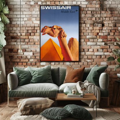 Swissair to the Middle East