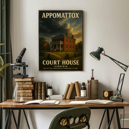 Appomattox Court House Poster