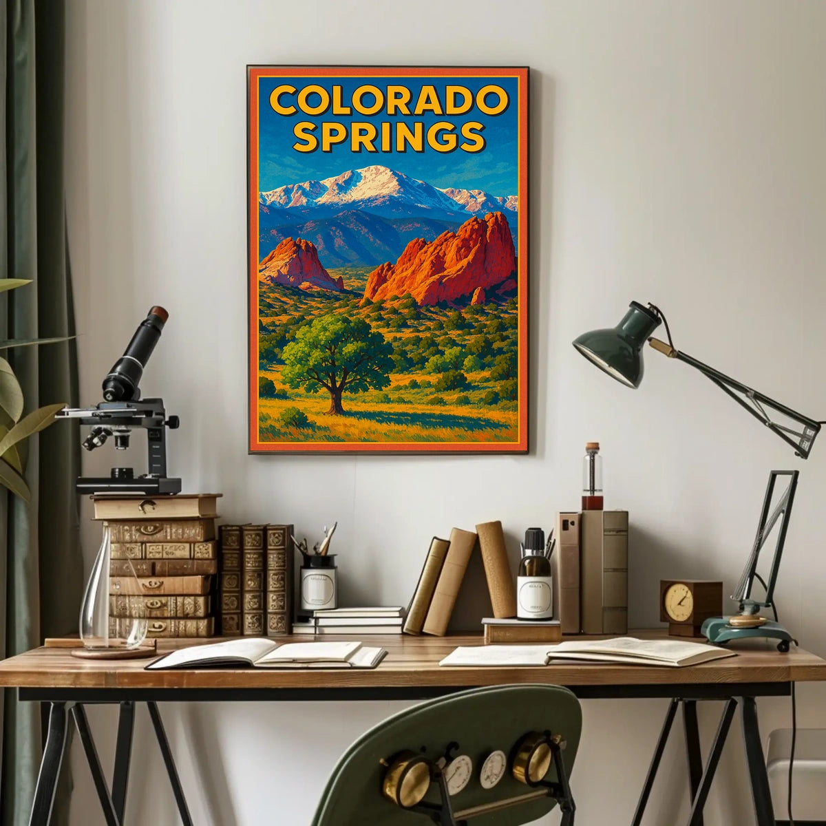 Colorado Springs Scenic Poster