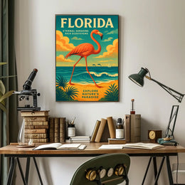 Florida Explore Natures Paradise Poster