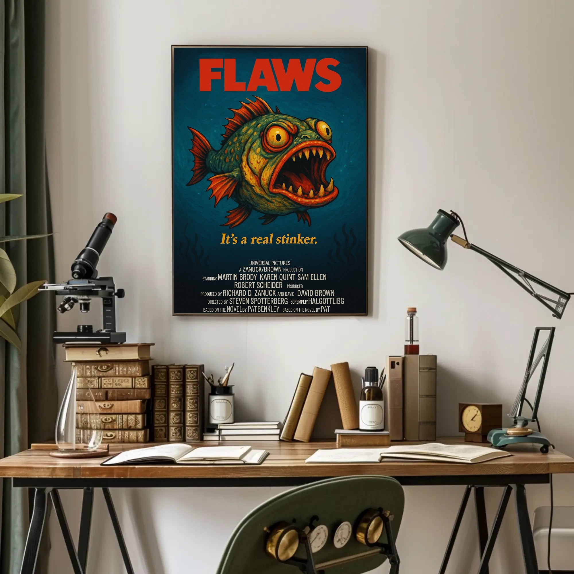 Flaws Poster PosterGoat
