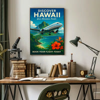 Hawaii Adventure Travel Poster