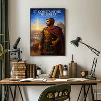 St. Constantine the Great Emperor of Change Poster PosterGoat