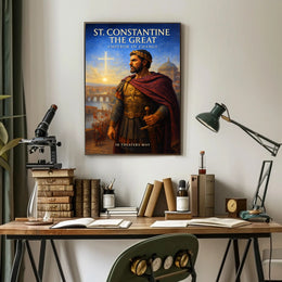 St. Constantine the Great Emperor of Change Poster PosterGoat