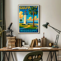 Gulfport, Mississippi Poster