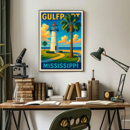 Gulfport, Mississippi Poster
