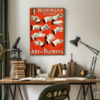 Herrmann the Great Magic Show Vintage Poster - Cultural or Heritage Poster