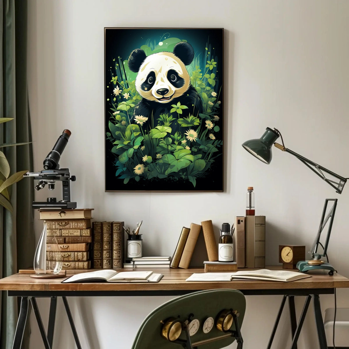 Panda Paradise: Playful Wildlife Art for Kids
