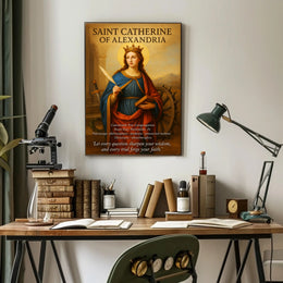 Saint Catherine of Alexandria Poster PosterGoat