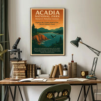 Acadia National Park Scenic Adventure National Park Poster