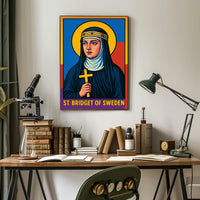St. Bridget of Sweden Poster