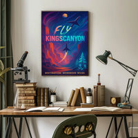 Fly Kings Canyon Poster