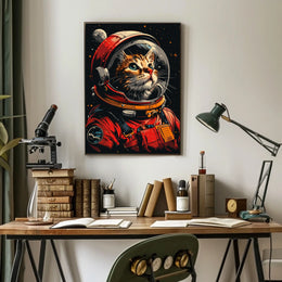 Cosmic Cat Explorer Poster