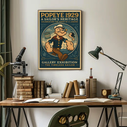 Popeye 1929 Art Poster POP-29