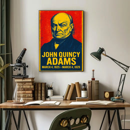 John Quincy Adams Presidential Term Poster