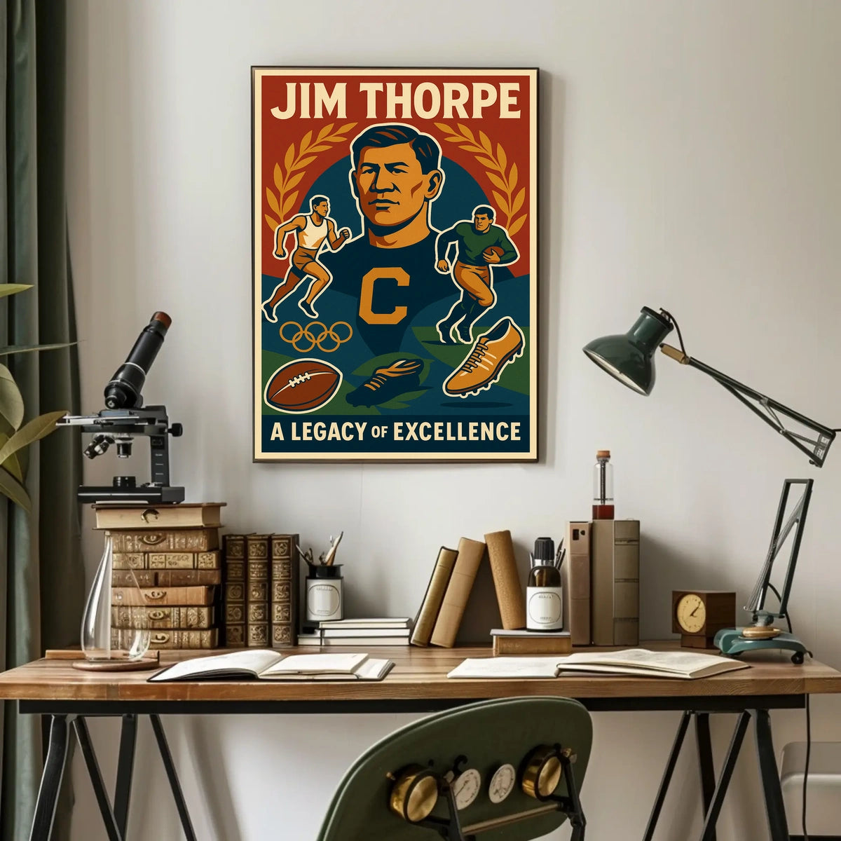 Celebrating Jim Thorpe Poster