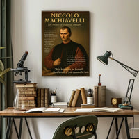 Niccolò Machiavelli The Prince of Political Insight Poster