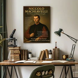 Niccolò Machiavelli The Prince of Political Insight Poster