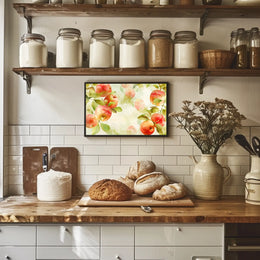 Watercolor Apples Poster