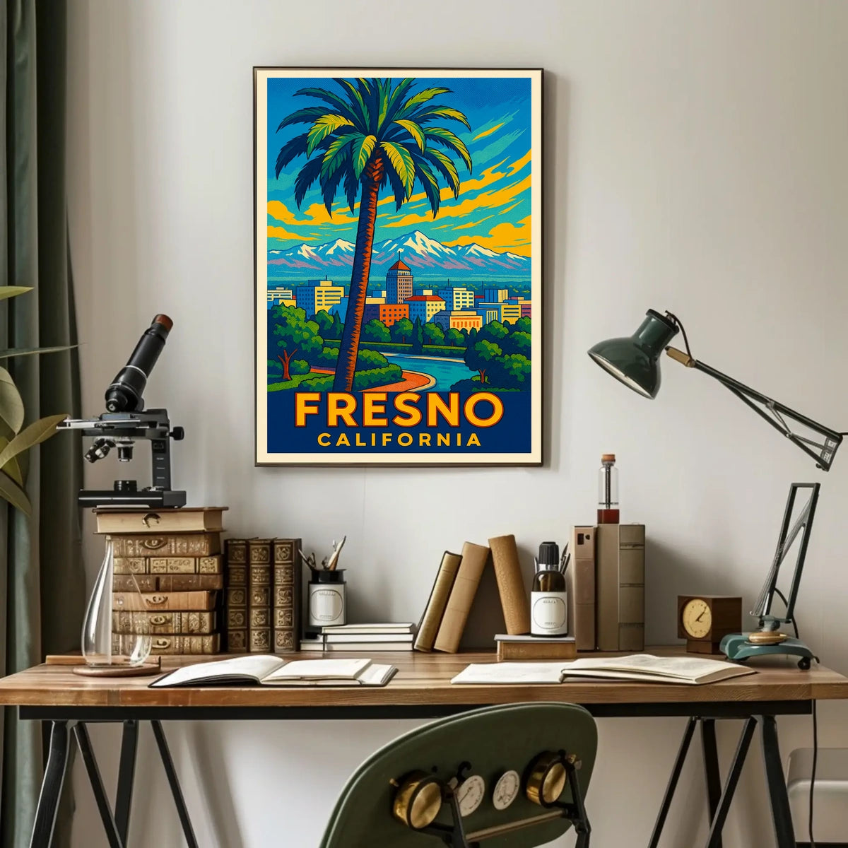 Fresno, California Poster