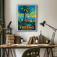 Fresno, California Poster
