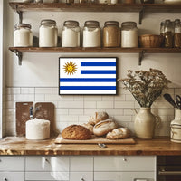 Uruguay Flag Poster